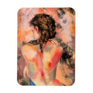 Seductive Dam Art Woman Body Magnet