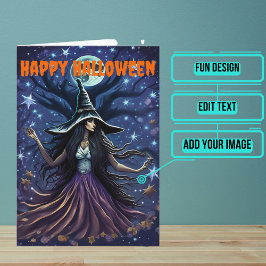 Seductive Witch Halloween Kort
