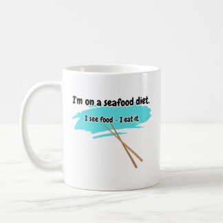 See-Food Diet Program Kaffemugg