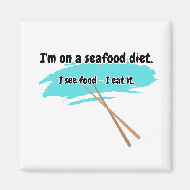 See-Food Diet Program Magnet (Framsidan)
