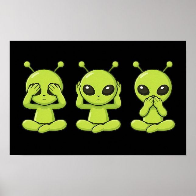 See, Hear, Speak No Evil Poster (Framsidan)