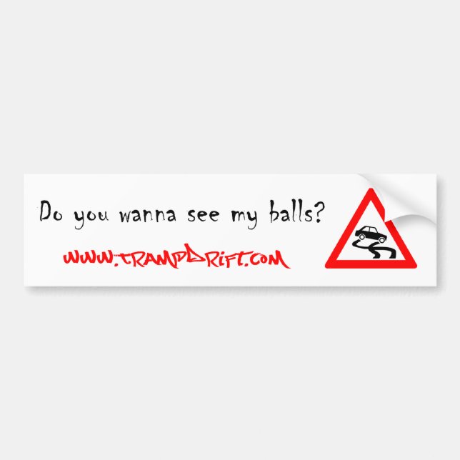see_my_balls bildekal (Framsidan)