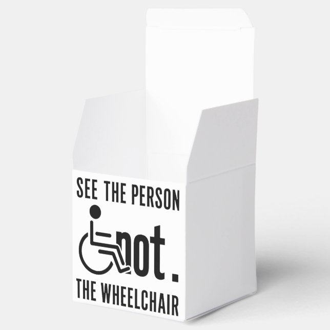 See The Person Not The Wheelchair Presentaskar (Öppnad)