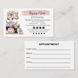 Seed Affärskort Mode Designer Visitkort