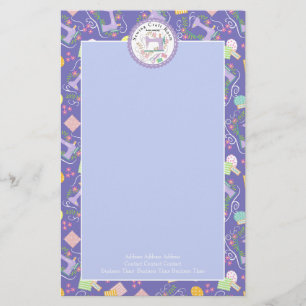 Seed Cute Photo Lavender Brevpapper