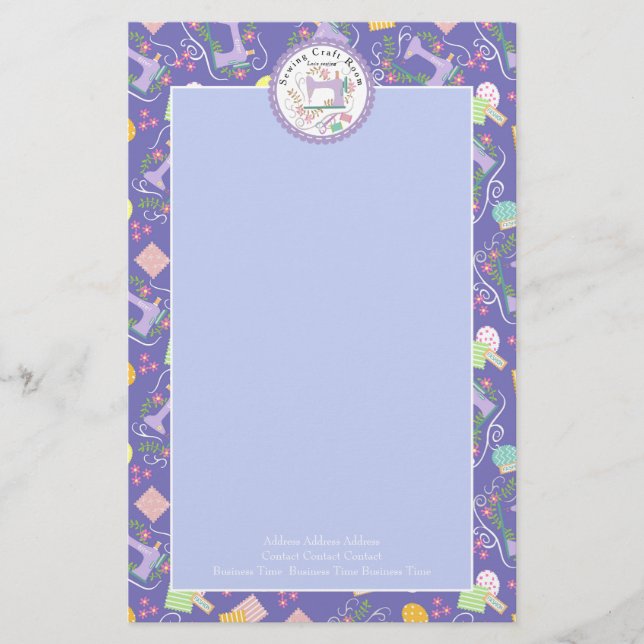 Seed Cute Photo Lavender Brevpapper (Framsida)