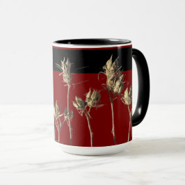 Seed Pods on a Combo Mug (15 oz) Mugg