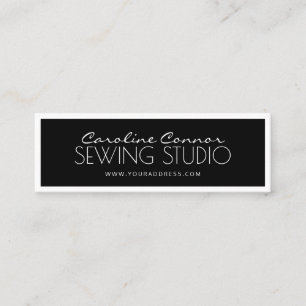 Seed Studio Black & White Borded Card Mini Visitkort