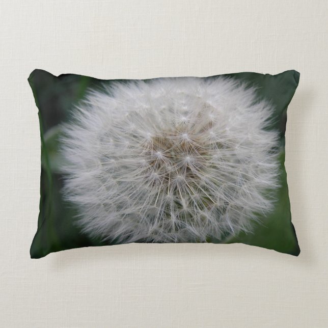 Seeding Dandelion Flower Pillow Prydnadskudde (Framsidan)