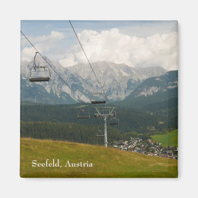 Seefeld Austria Magnet (Framsidan)