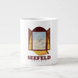 Seefeld Austria Ski poster Jumbo Mugg