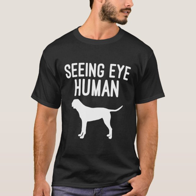 Seeing Öga Human T Shirt (Framsida)