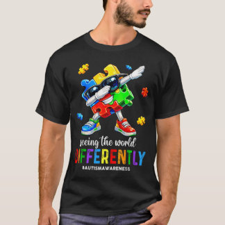 Seeing The World Differently Autism Awareness T Shirt