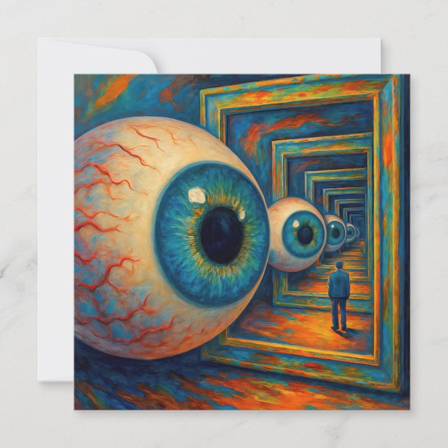 "Seeingkorridor" - en Surreal Porträtt (Framsida)