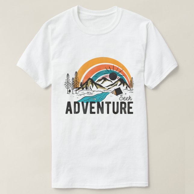 "Seek Äventyr Graphic T-Shirt (Design framsida)