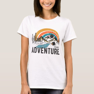 Seek Äventyr Mountain Camping T Shirt