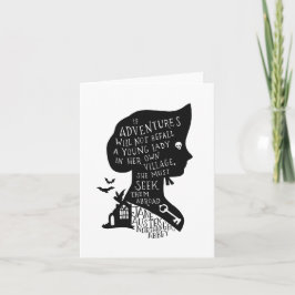 Seek Äventyr Northanger Abbey Quote Kort