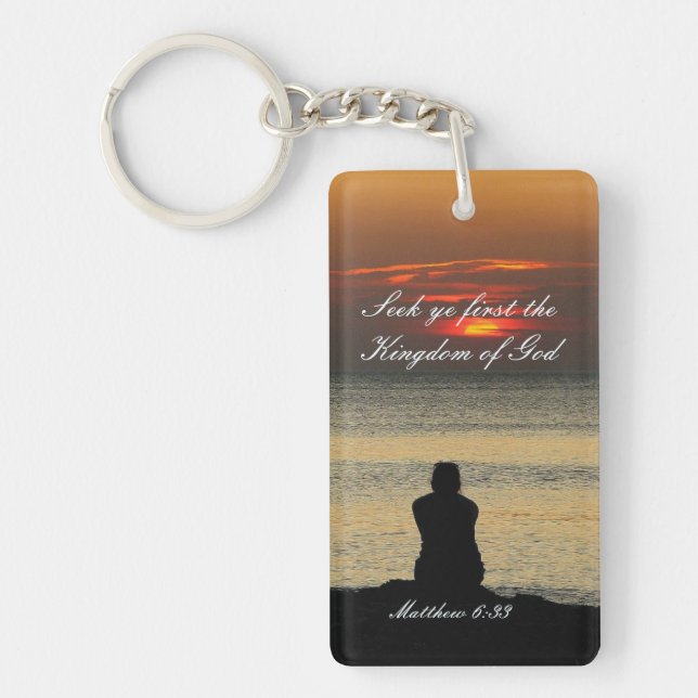 Seek Ye First Kingdom of God, Matthew 6:33, Ocean (Framsidan)