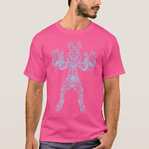 Seembo Beast Weight Lipping Barbell Fitness Gym Li T Shirt