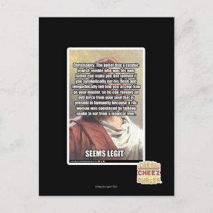 Seems Legit Vykort