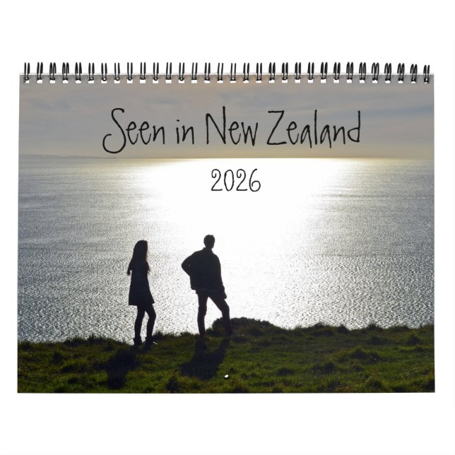 Seen in New Zealand calendar Kalender (Omslag)