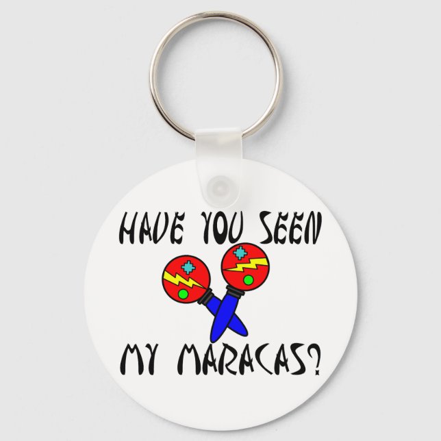 Seen My Maracas Nyckelring (Framsida)