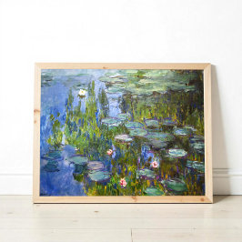 Seerosen av Claude Monet Poster