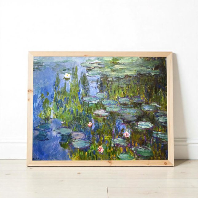Seerosen av Claude Monet Poster (Skapare uppladdad)