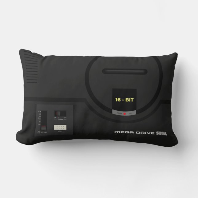 Sega Genesis Mega Drive Lumbarkudde (Framsida)