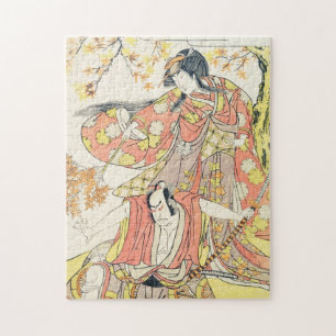 Segawa Kikunojo som Woman Katsukawa Shunsho art Pussel