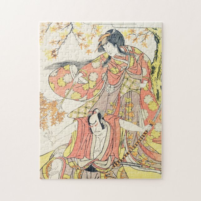 Segawa Kikunojo som Woman Katsukawa Shunsho art Pussel (Vertikal)