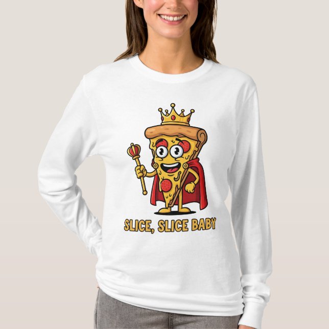 🍕 Segce Segce Baby Långärmad T-Shirt (Framsida)