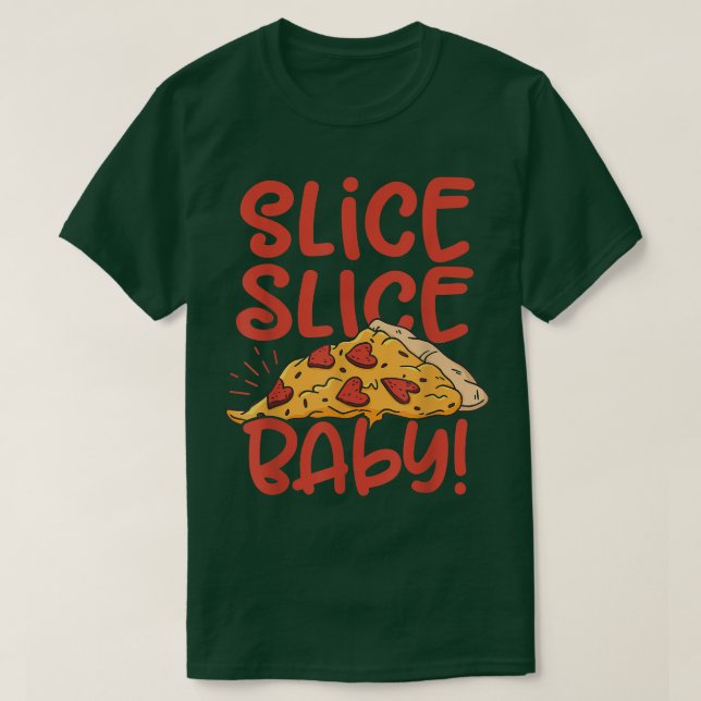 Segce Segce Baby Pizza Älskare Eating Italy Food P T Shirt (Design framsida)