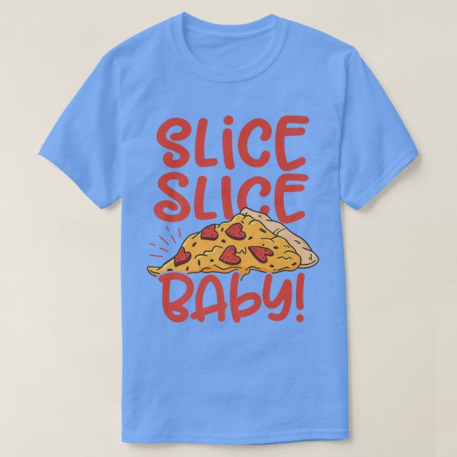 Segce Segce Baby Pizza Älskare Eating Italy Food P T Shirt (Design framsida)