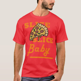 Segce Segce Pizza Babyroligt Foodie Tee För manar