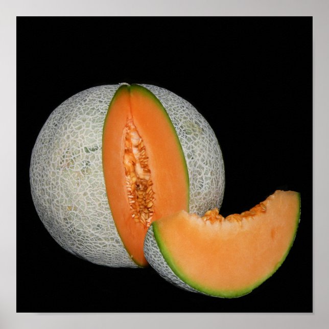 Seged Cantaloupe Melon Poster (Framsidan)