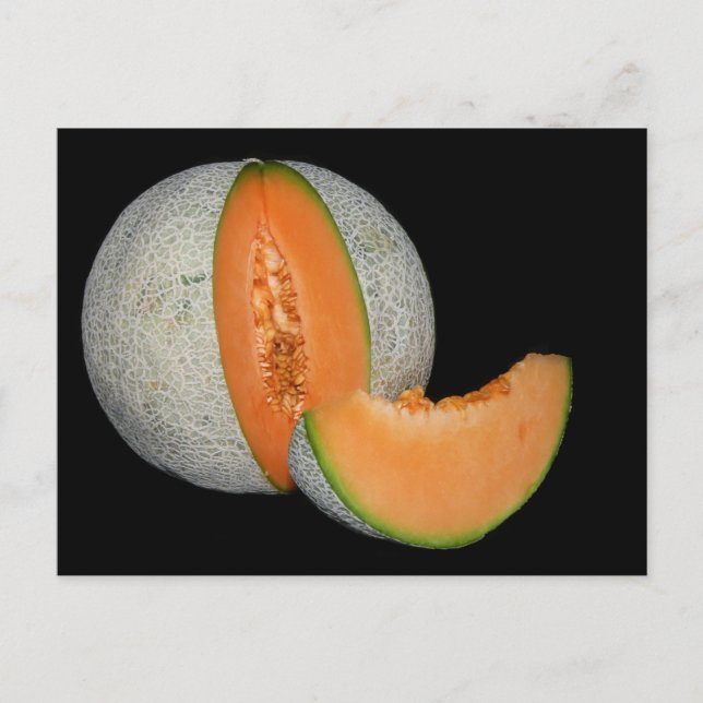 Seged Cantaloupe Melon Vykort (Framsida)