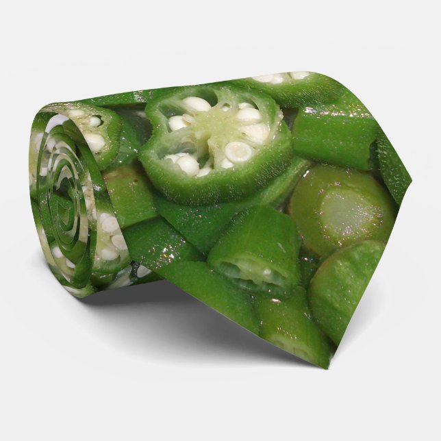 Seged Okra Tie Slips (Rullad)