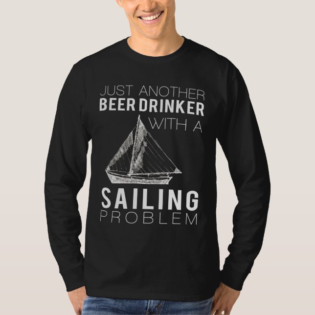 Segel & Ales: Bara en till öldrinker med Sai T Shirt (Framsida)