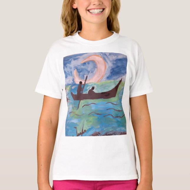 Segel av Moonlight T Shirt (Framsida)