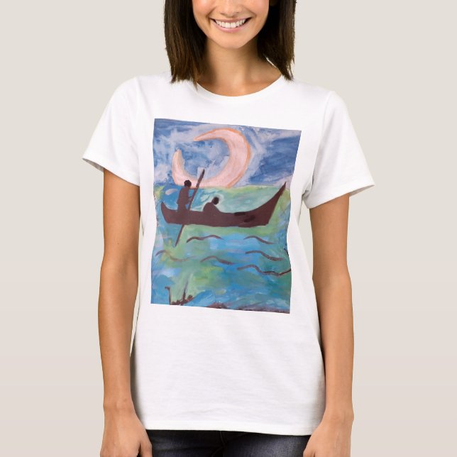 Segel av Moonlight T Shirt (Framsida)