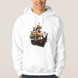 Segel och ankare T-Shirt - Navigating Life'sJourne Hoodie