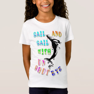 Segel och segel med otyglat Öga T Shirt