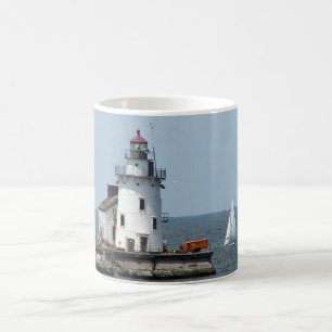 Segel på Mugg av fyr-kaffe