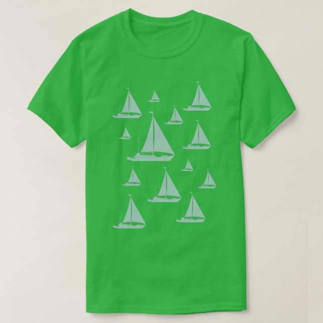 Segelbåt 2 t shirt (Design framsida)
