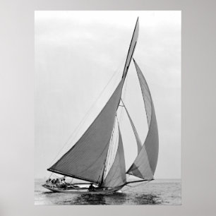 Segelbåt Hawk 1891 Poster