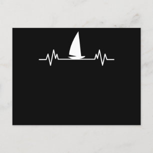 Segelbåt Heartbeat Skipper Kul Katamaran Present Vykort