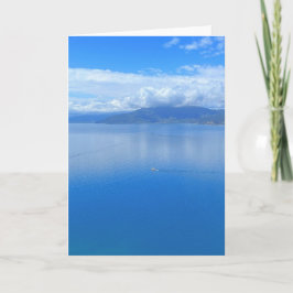 Segelbåt i Nafplion Greece Kort
