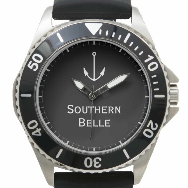 Segelbåt, kabinkryssare eller Yacht Namn Armbandsur (Skapare uppladdad)