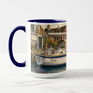 Segelbåt Kaffe Mugg 15oz.